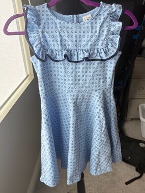 Janie and Jack blue girls dress